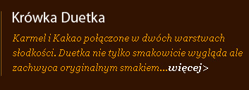 krówka duetka